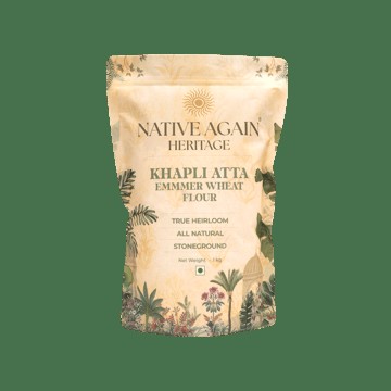 Native Again Heritage Khapli Wheat Atta