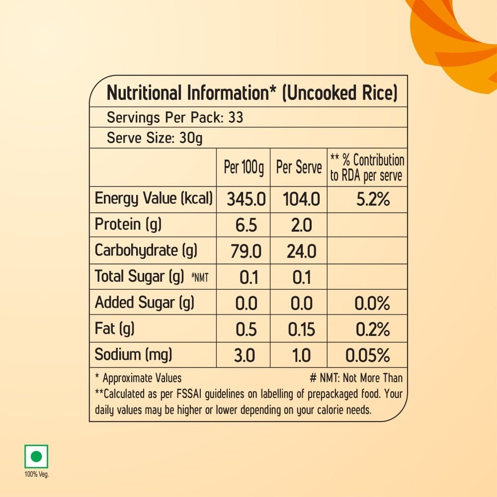 Fortune Rozana Super Basmati Rice (Medium Grain)