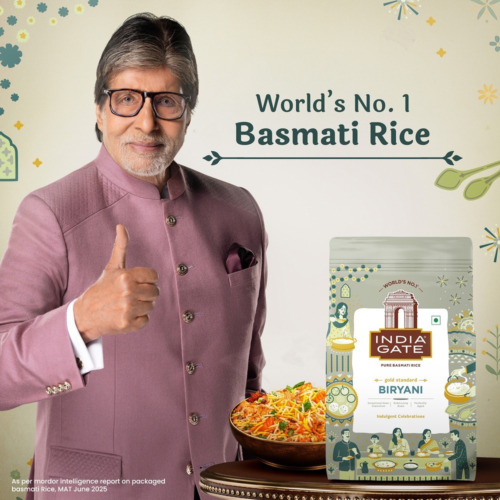 India Gate Biryani Gold Standard Biryani Rice (Extra Long Grain)
