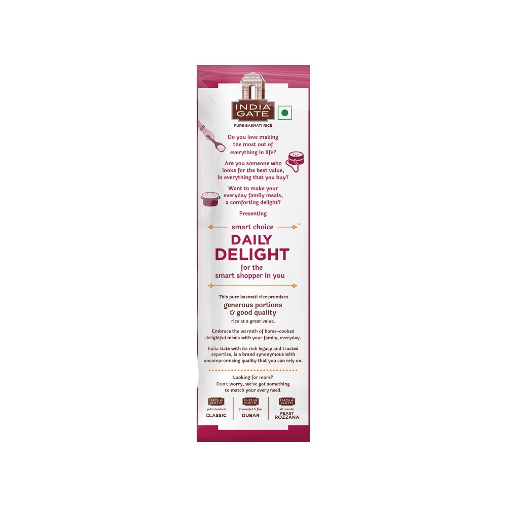 India Gate Daily Delight Pure Basmati Rice (Broken) (Short Grain)