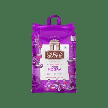 India Gate Mogra Delite /Mini Mogra Basmati Rice (Short Grain)