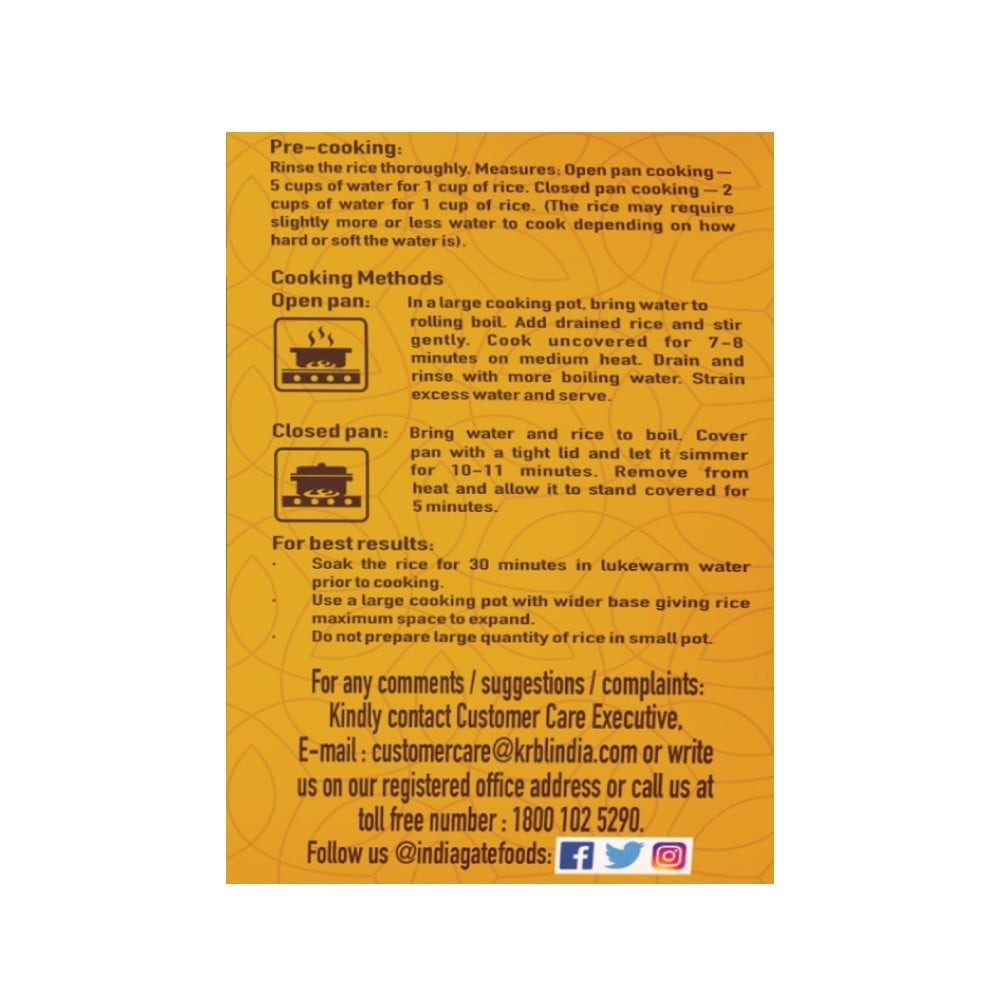 India Gate Raw Sonamasuri Rice (Medium Grain)