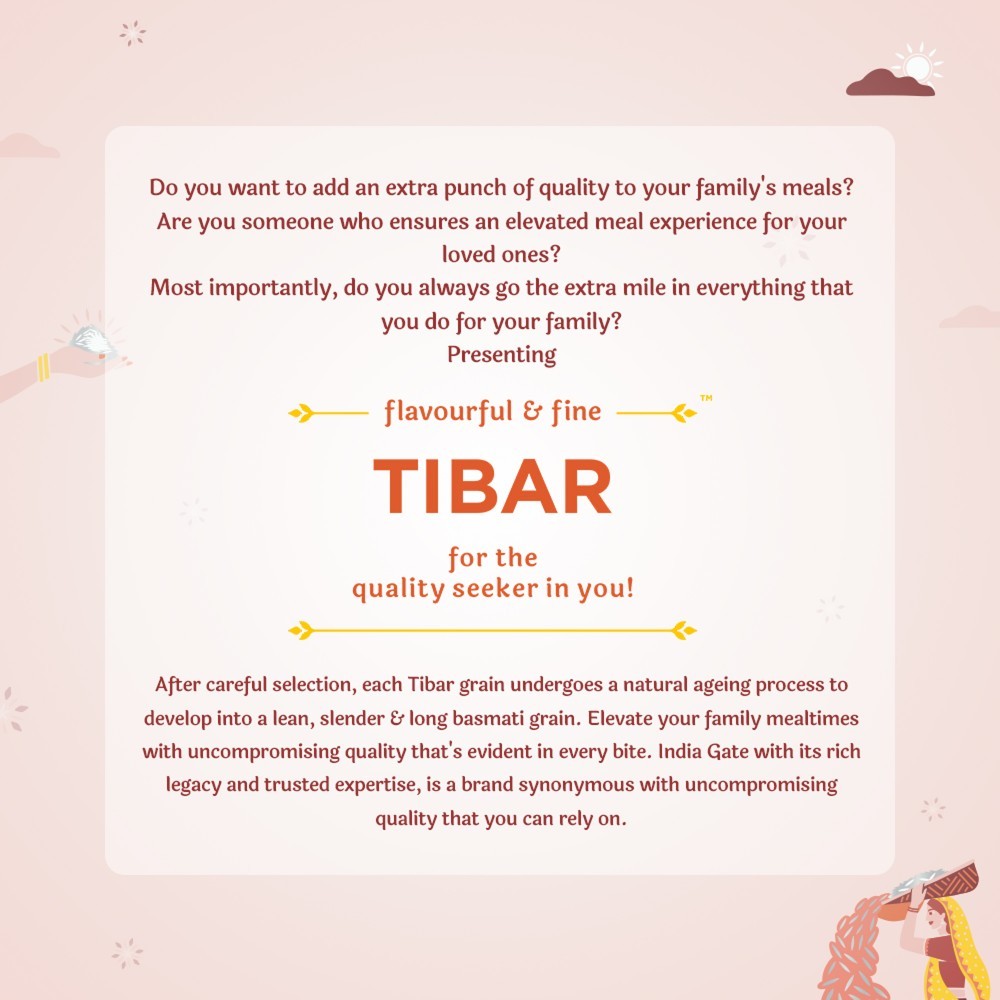 India Gate Tibar Basmati Rice (Long Grain)