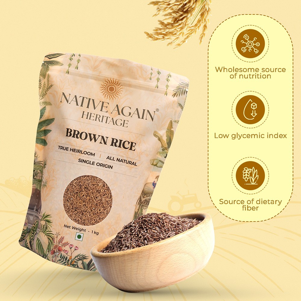 Native Again Heritage Brown Rice
