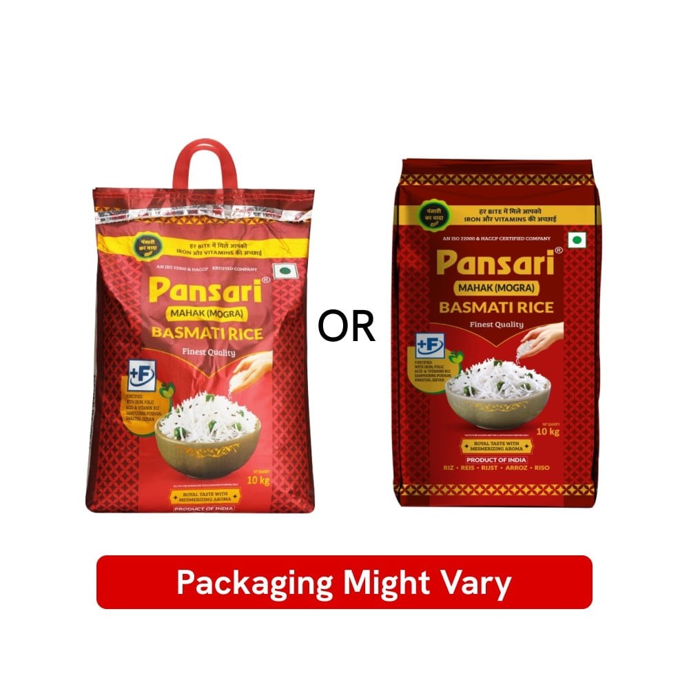 Pansari Mahak Broken Mogra Basmati Rice (Mogra) (Short Grain)