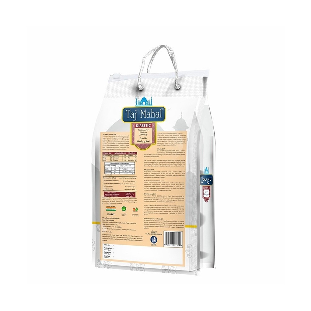 Taj Mahal Low GI Basmati Rice (Extra Long Grain)