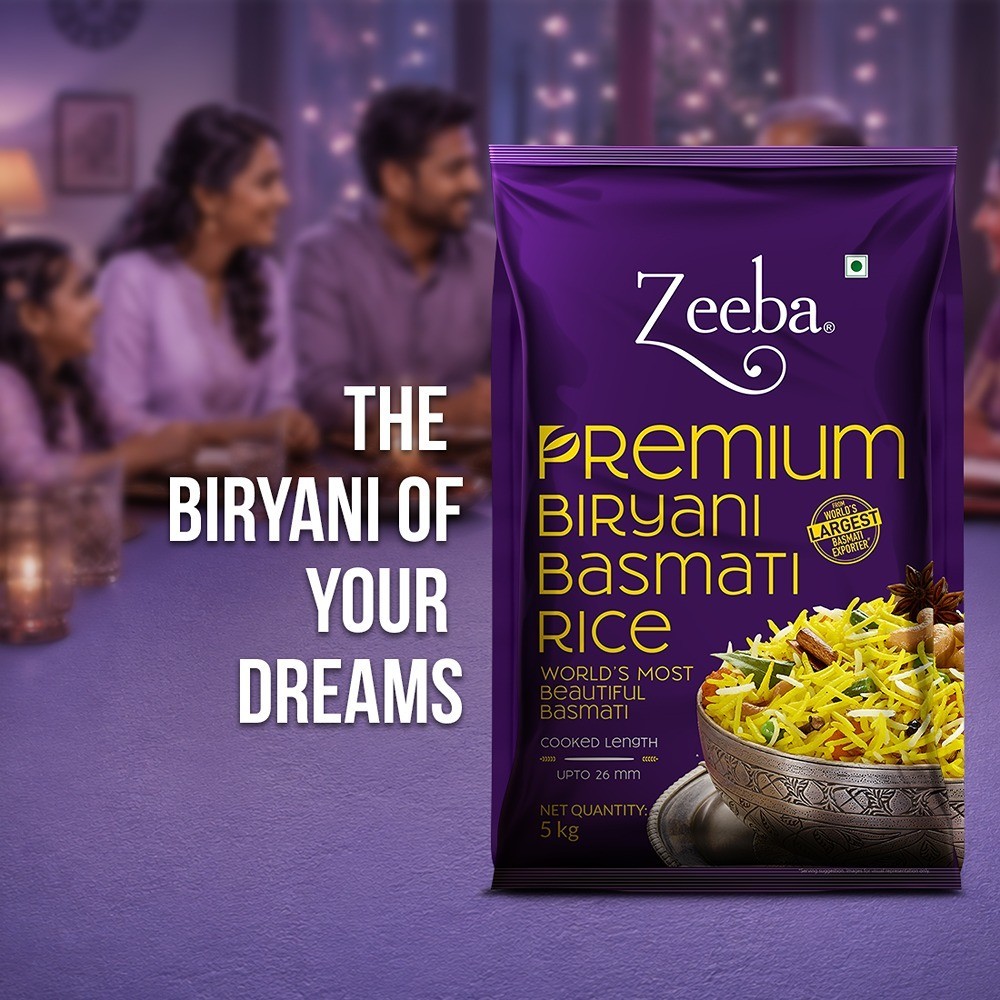 Zeeba Biryani Basmati Rice (Extra Long Grain)
