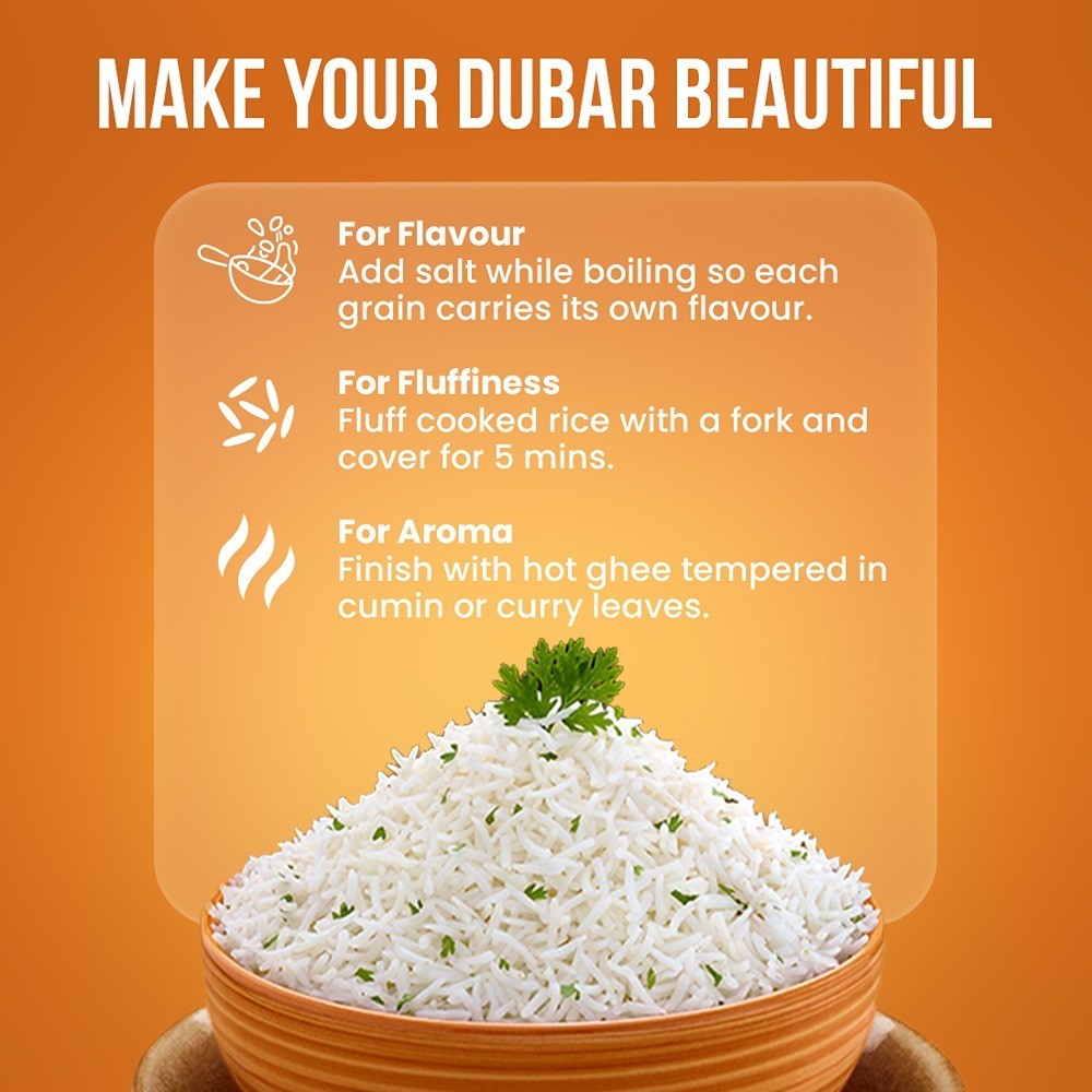Zeeba Dubar Basmati Rice (Medium Grain)