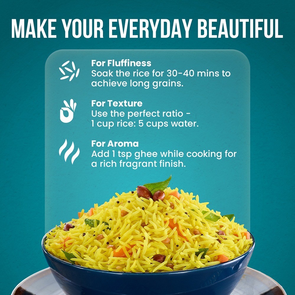 Zeeba Everyday Basmati Rice (Medium Grain)