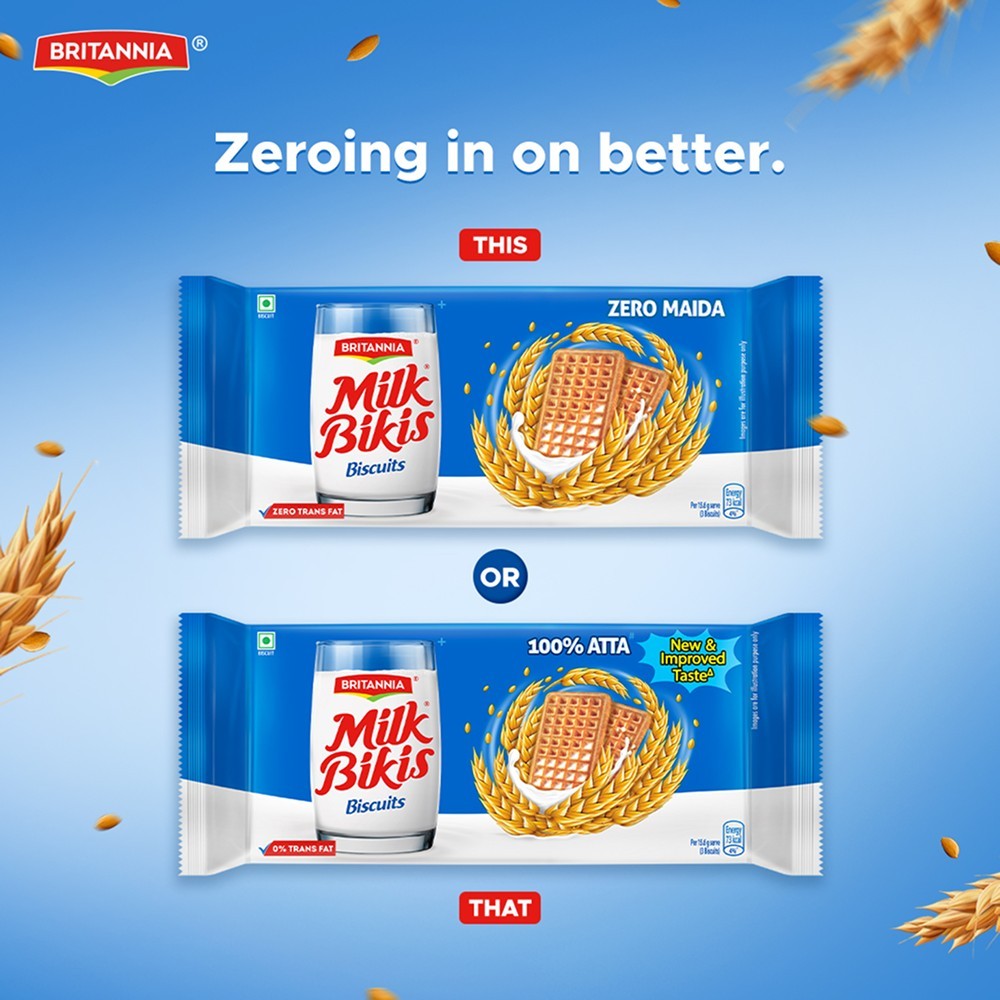 Britannia Milk Bikis Atta Biscuit