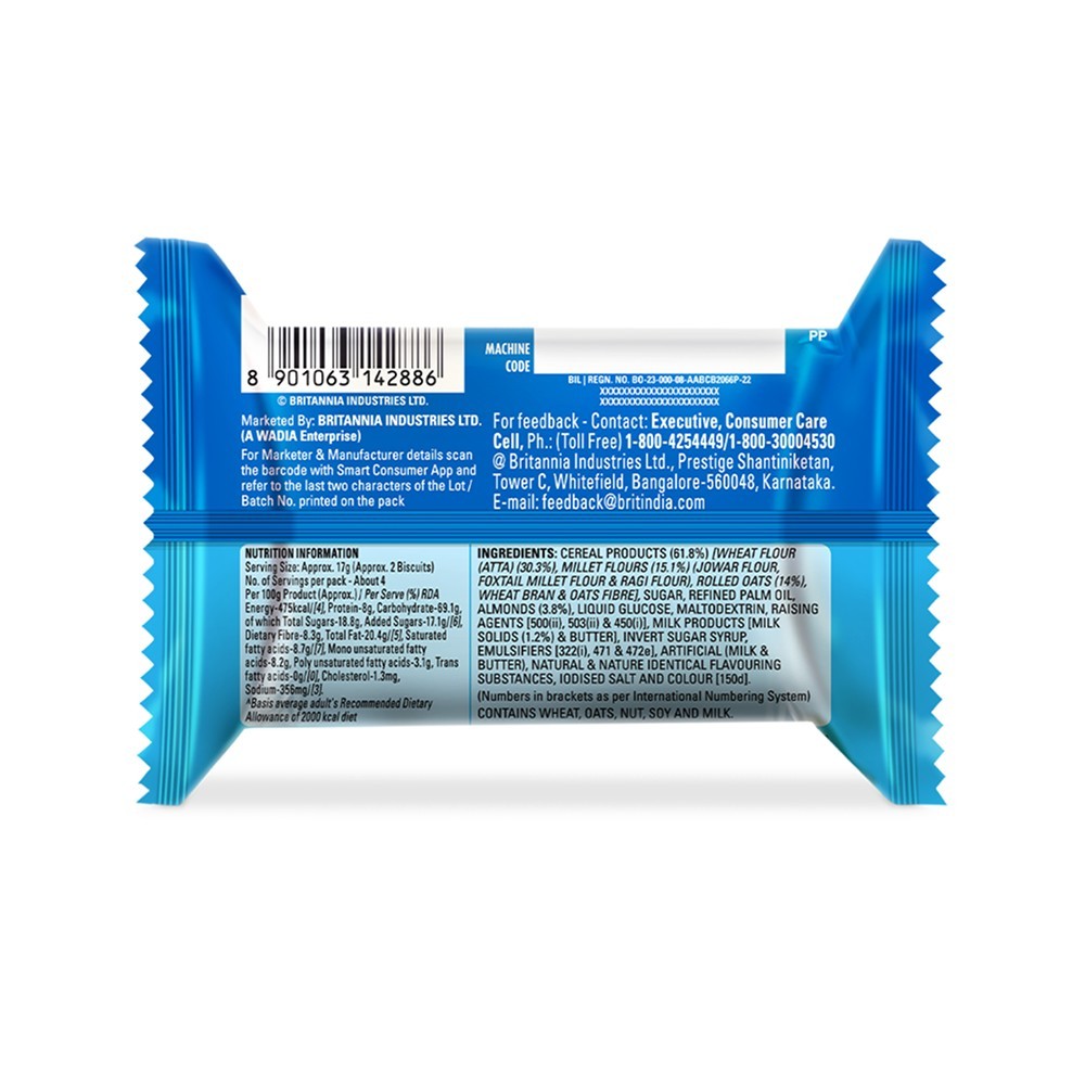 Britannia NutriChoice Oats Milk Biscuits