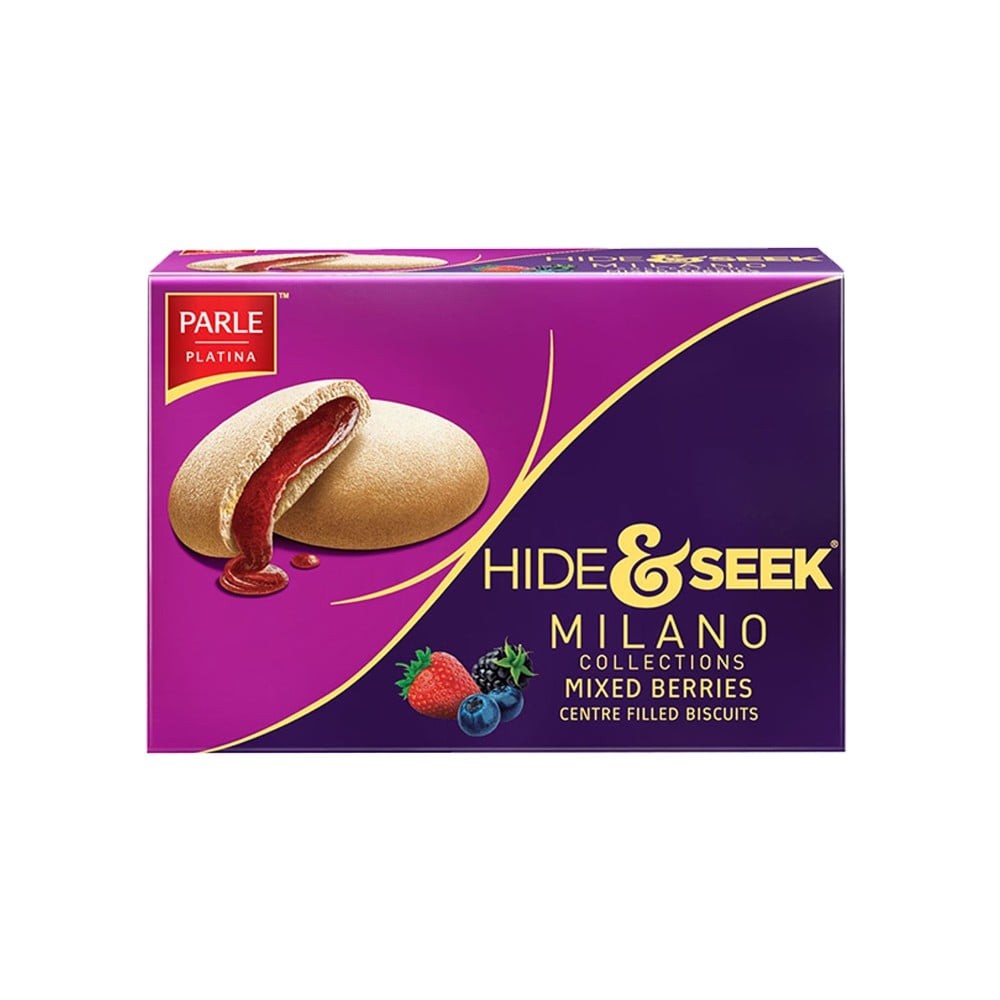 Hide & Seek Milano Center Filled Biscuits (Mixed Berries)