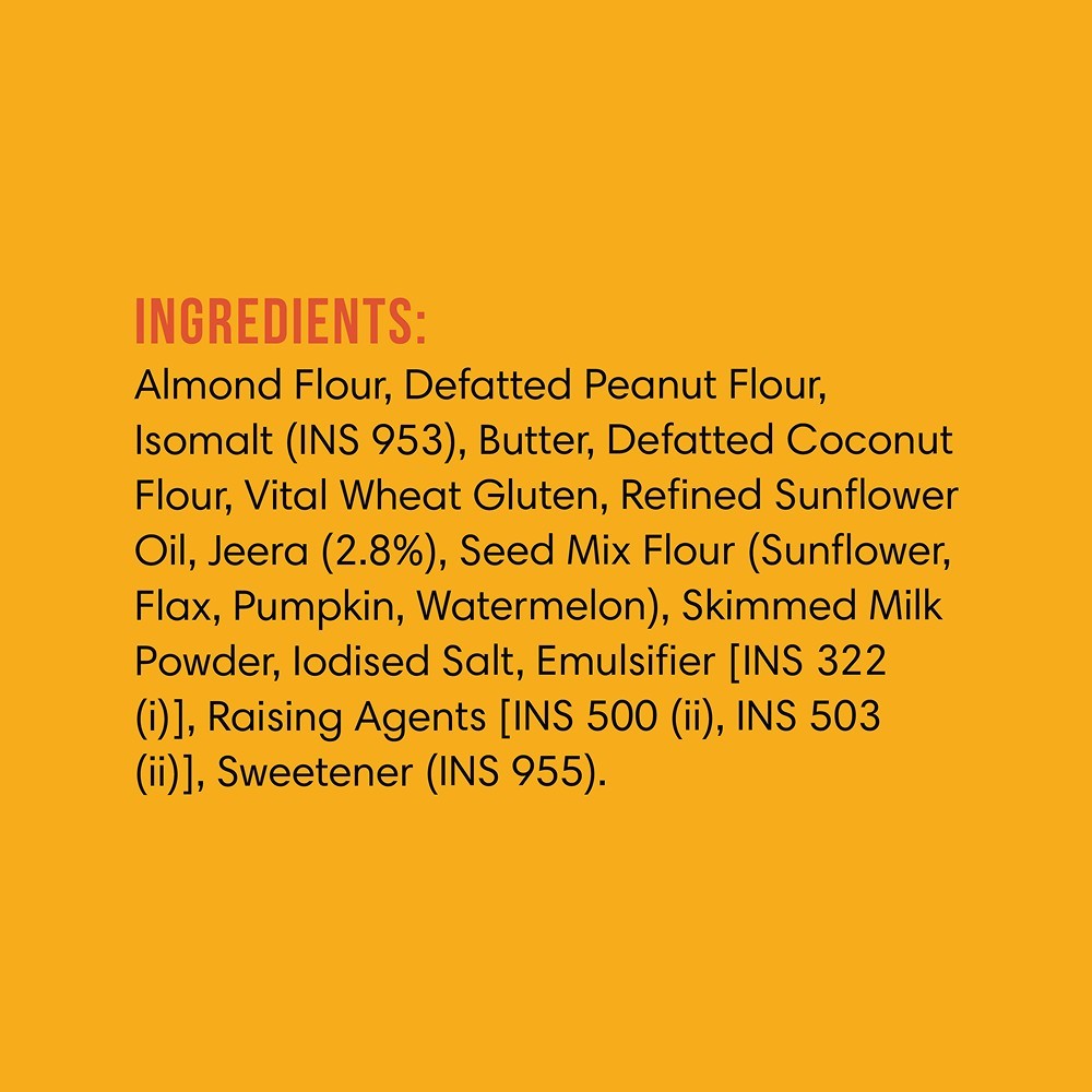 Lo Foods Keto Jeera Biscuit (Sugar Free)