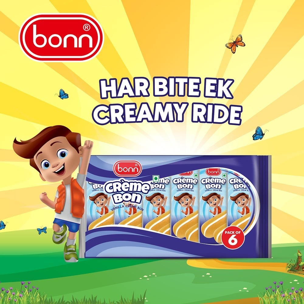 Bonn Vanilla Cream Bun