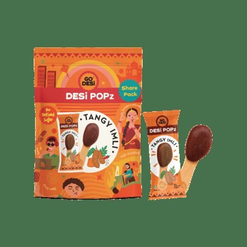 GO DESi Popz Tangy Imli Lollipop Candy