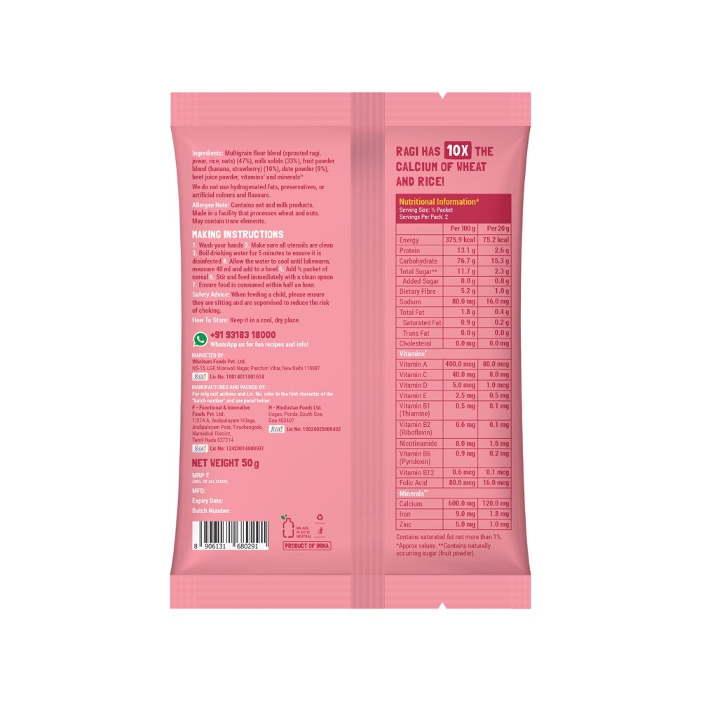 Slurrp Farm Multigrain Cereal Trial Packs For Little Ones