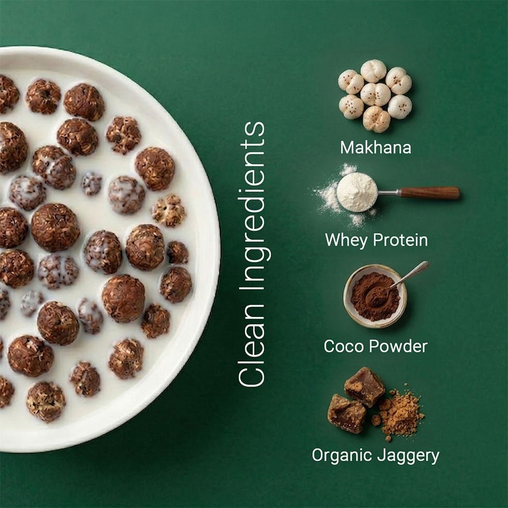 Suvria Makhana Cereal - Cocoa