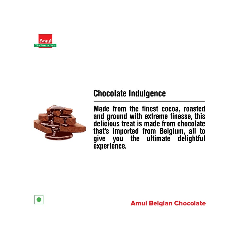Amul Belgian Smooth and Creamy Milk Chocolate Bar