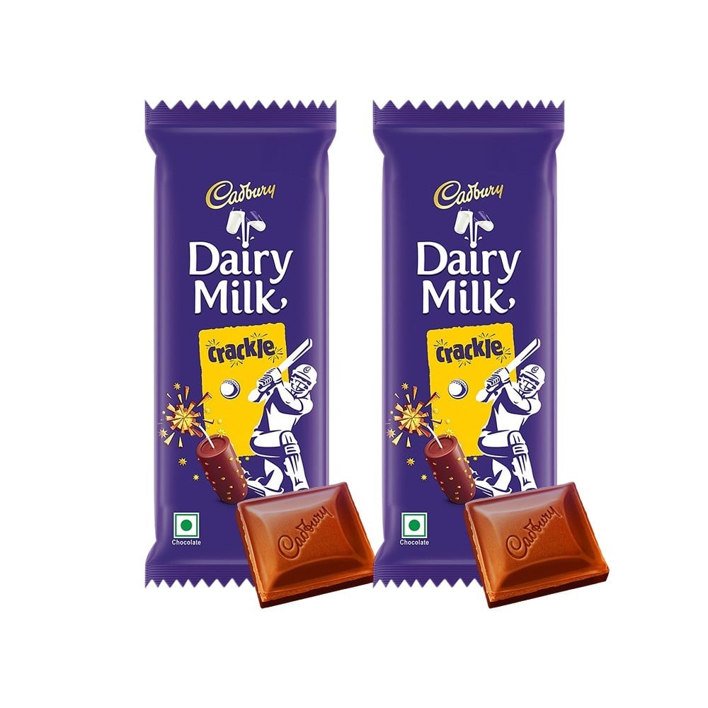 Cadbury Dairy Milk Crackle Milk Chocolate Bar