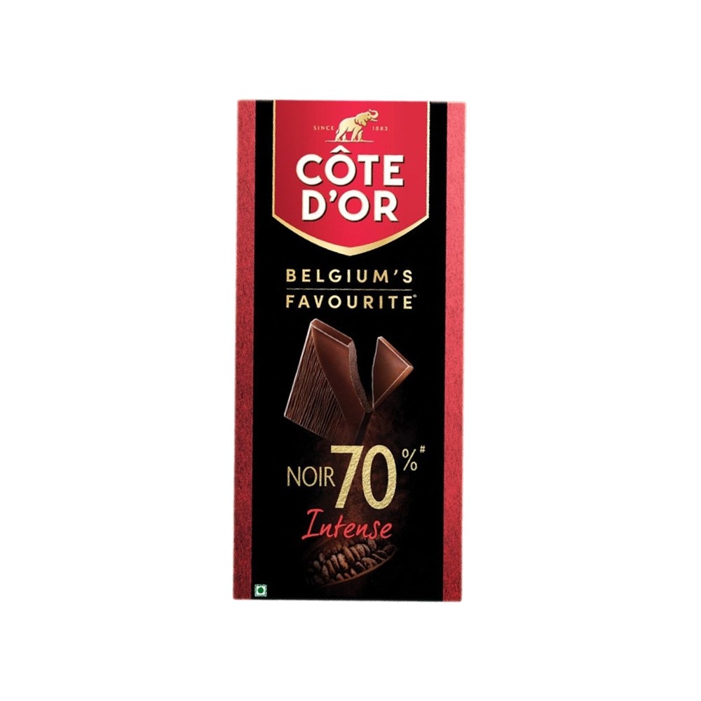 Cote D'or 70% Dark Premium Belgian Dark Chocolate Bar