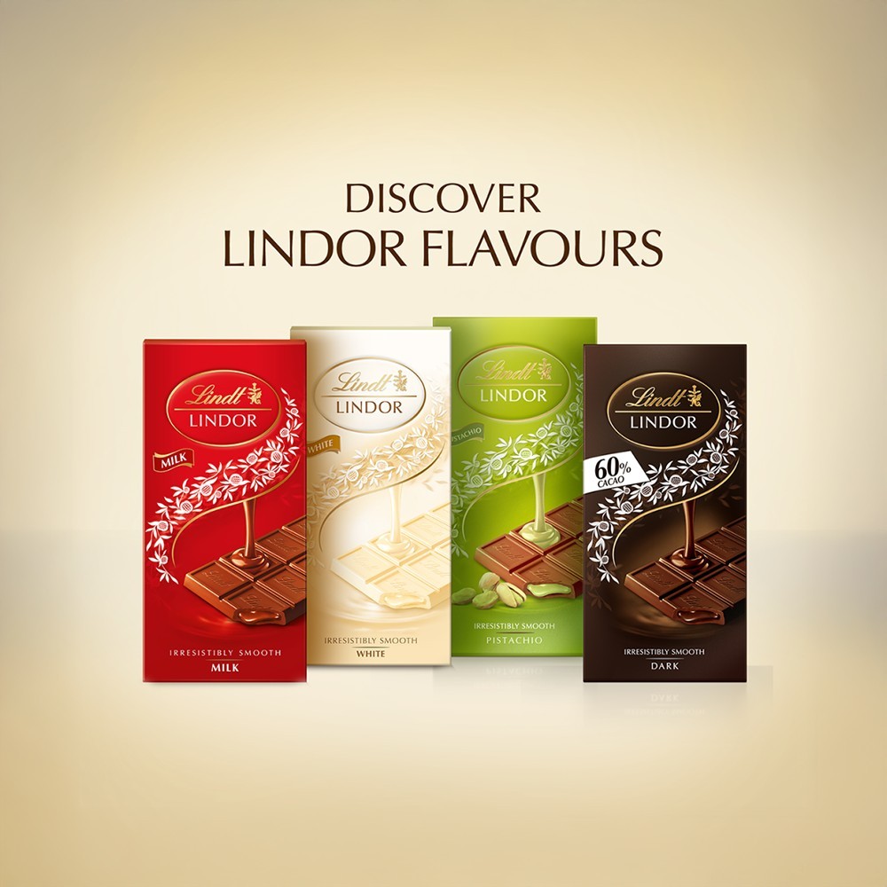 Lindt Lindor White Chocolate Bar