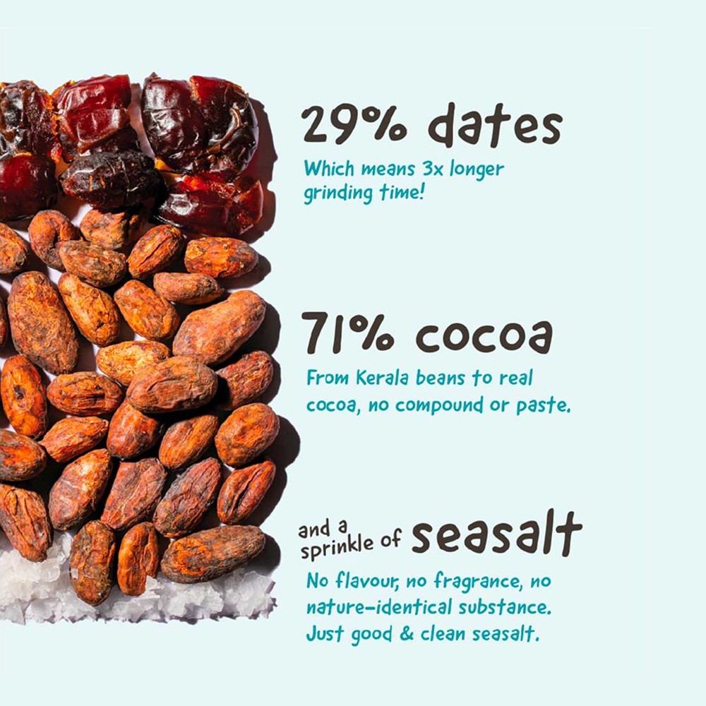 The Whole Truth Sea Salt 71% Cocoa Bar