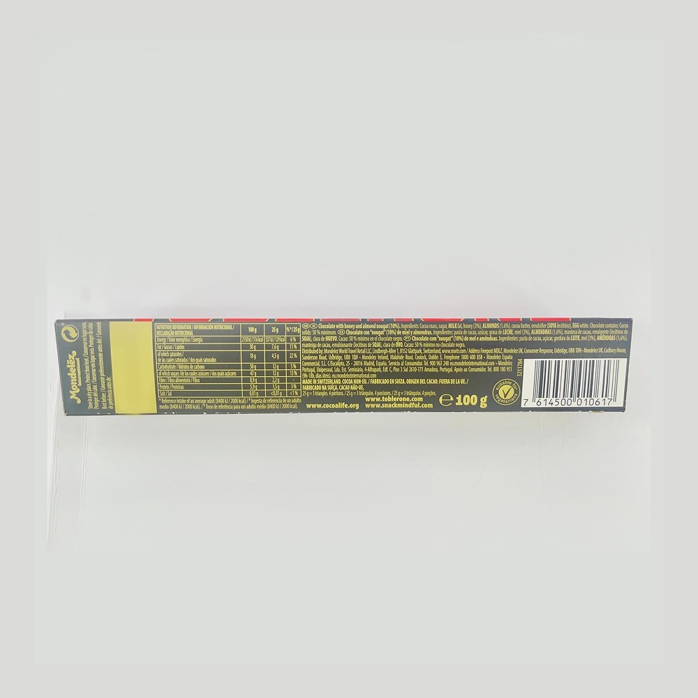 Toblerone Dark Chocolate Bar