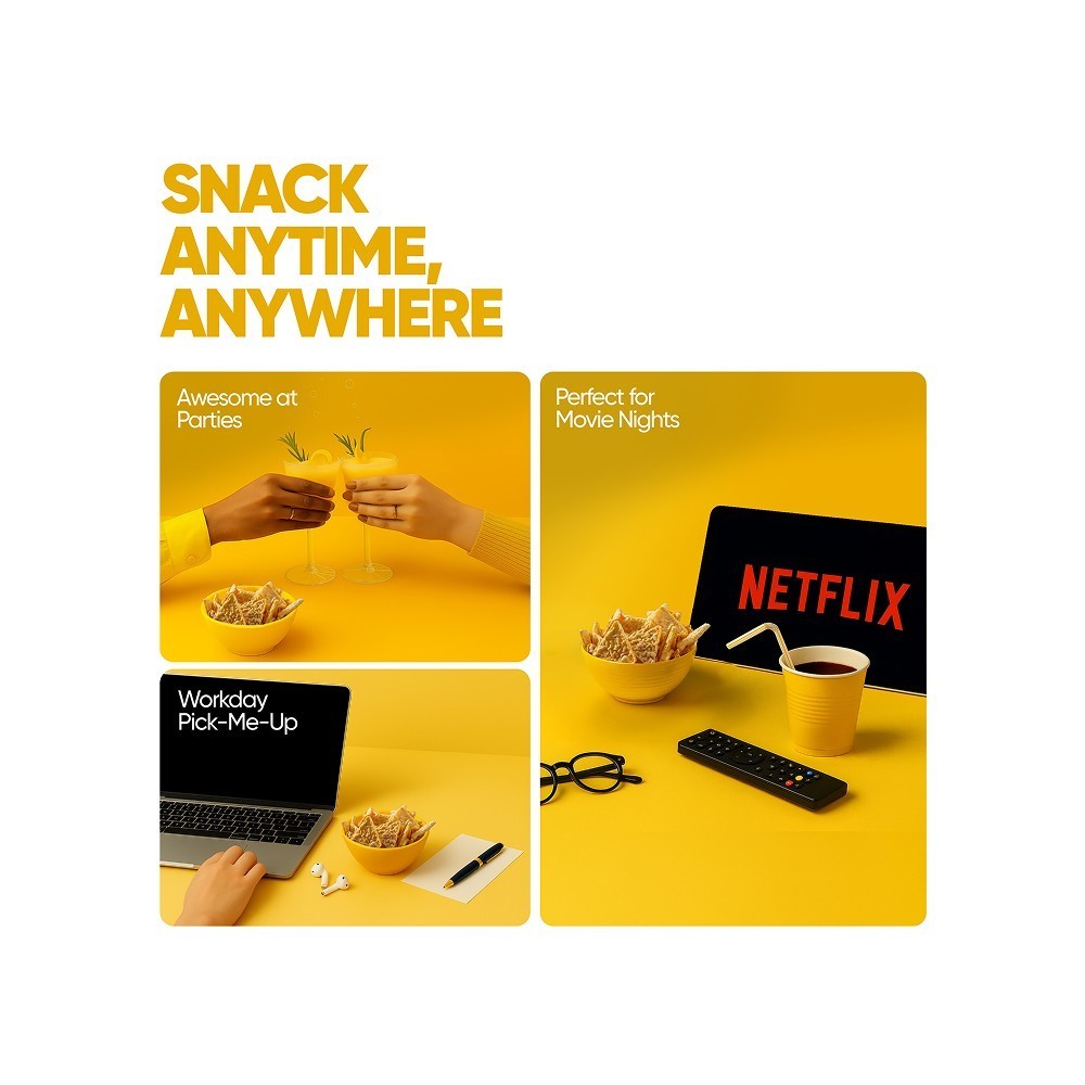 4700BC Cheese & Herbs Corn Popped Chips +