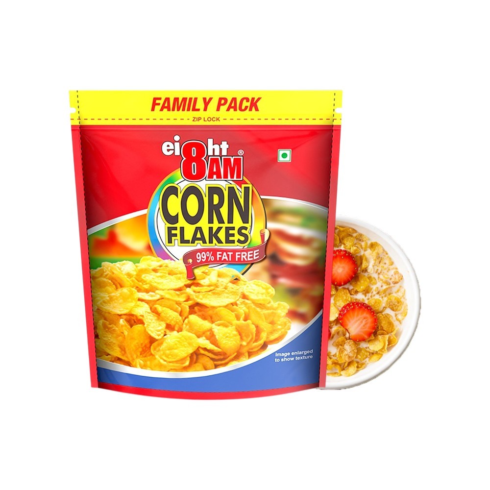 8AM Corn Flakes Family Pack