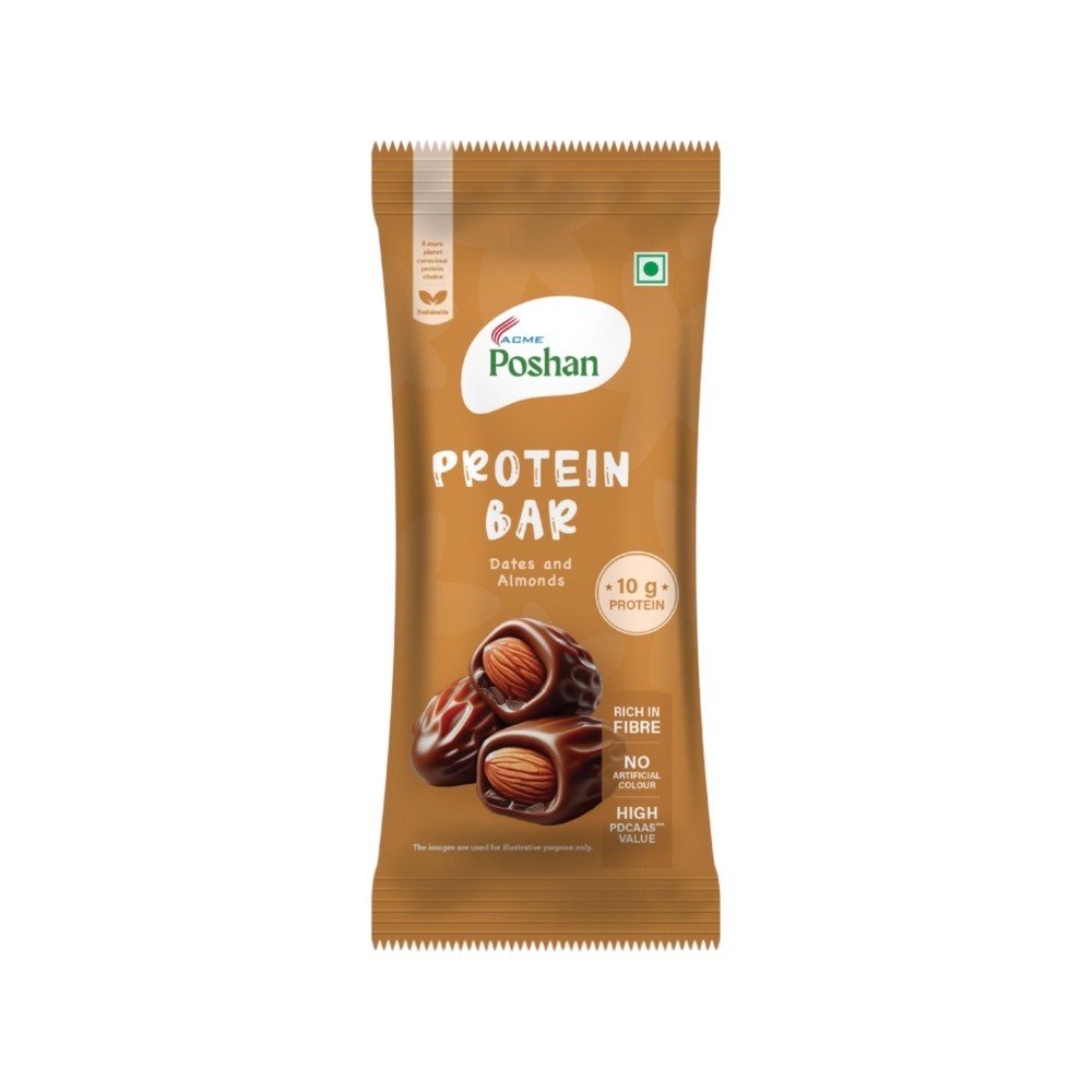 Acme Poshan Dates and Almonds Protein Bar