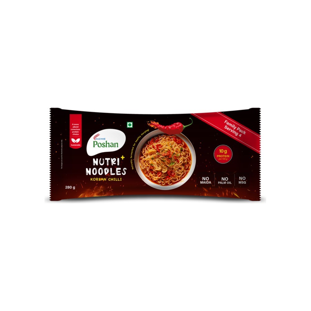 Acme Poshan Nutri+ Korean Chilli Instant Noodles