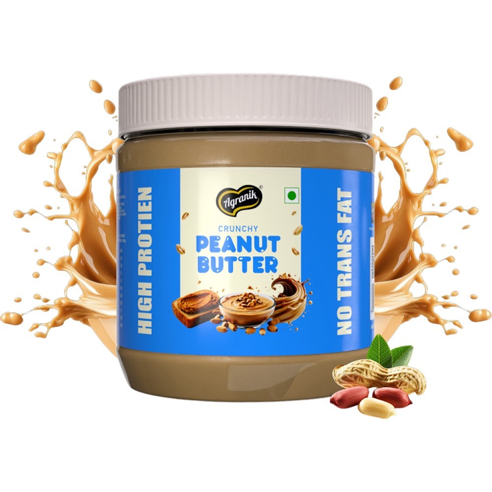 Agranik High Protein Crunchy Peanut Butter