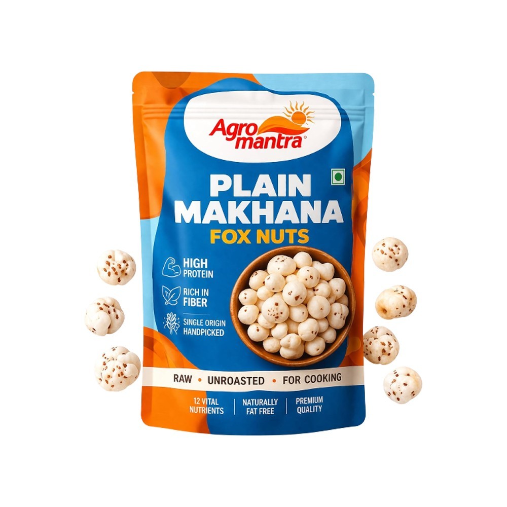 Agro Mantra Plain Makhana / fox nuts