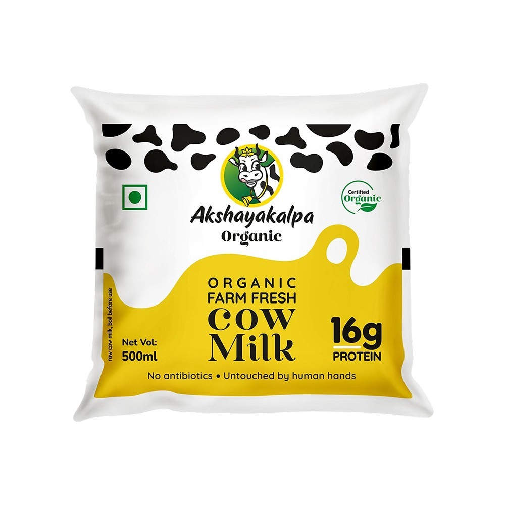 Akshayakalpa Organic Farm Fresh Cow Milk