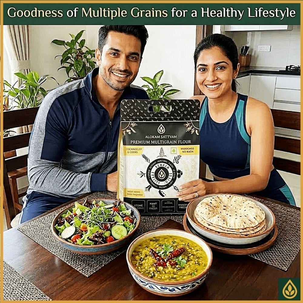 Alokam Sattvam Multigrain Atta