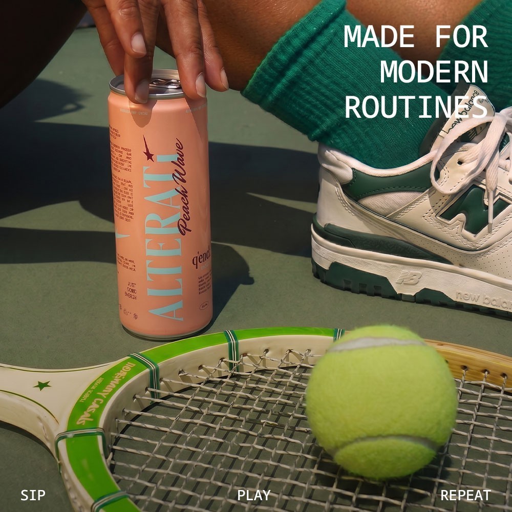 Alterati Q'ench Peach Wave Pre-Workout Energy Drink