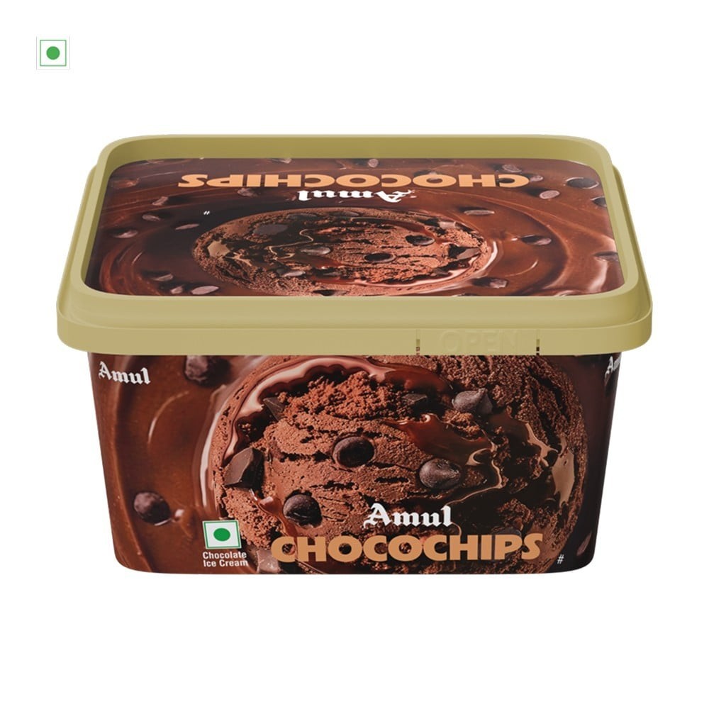 Amul Chocochips Ice Cream Tub