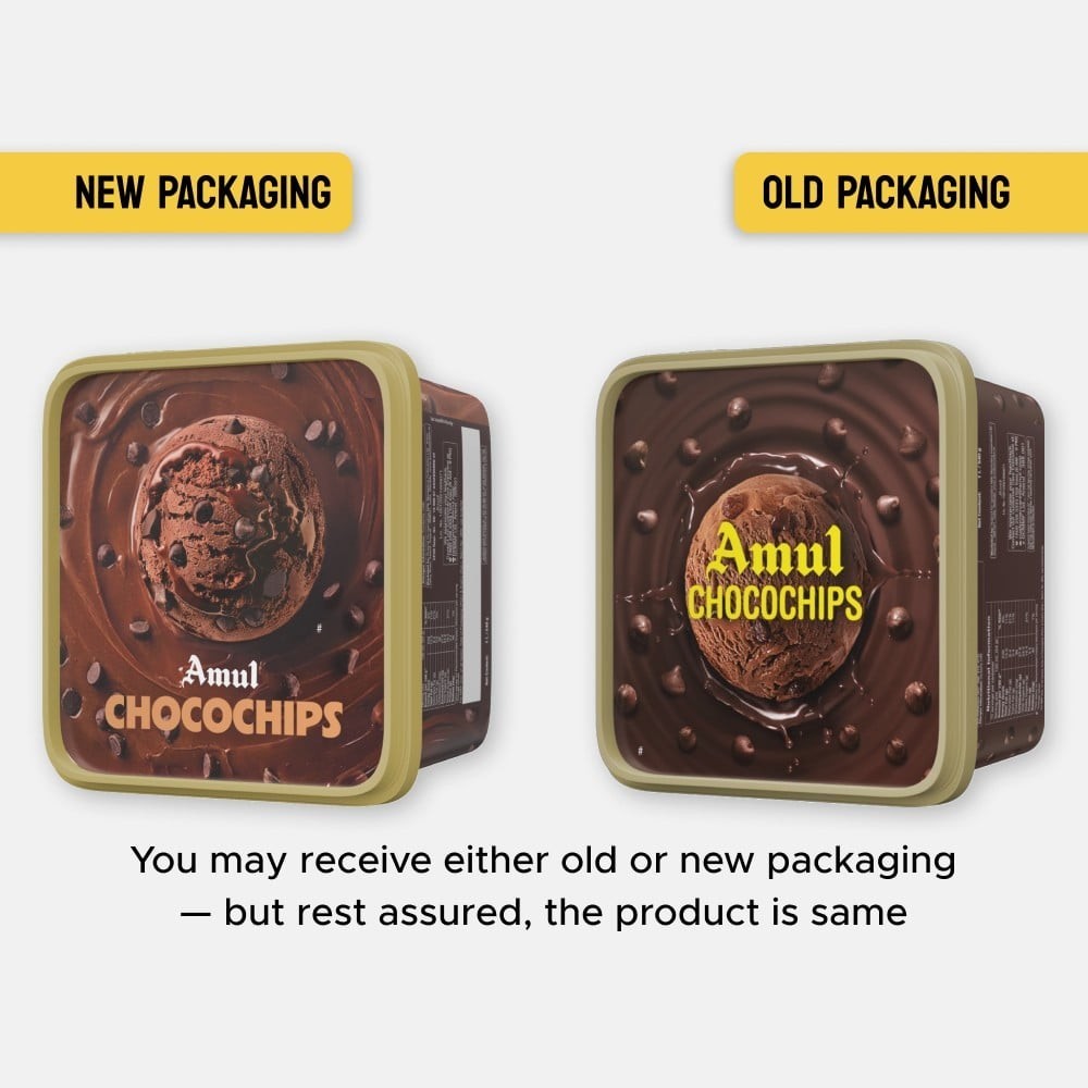 Amul Chocochips Ice Cream Tub