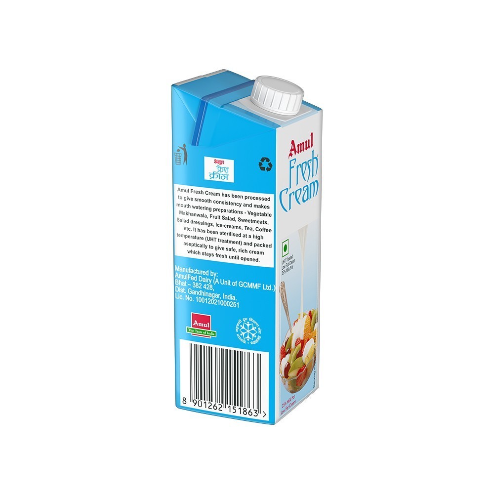 Amul Fresh Cream - Pack of 2