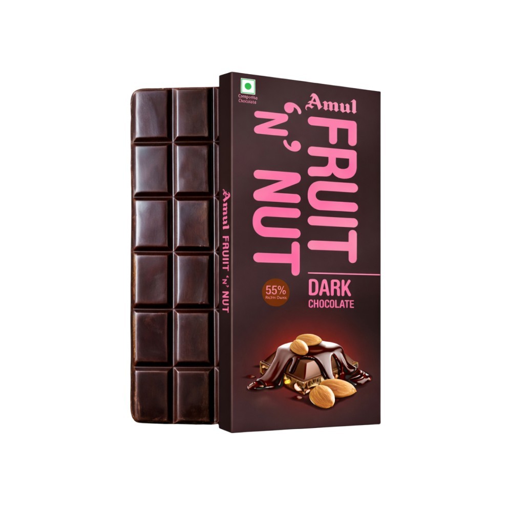 Amul Fruit & Nut Dark Chocolate Bar