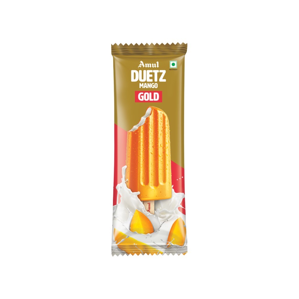 Amul Gold Duetz Mango Ice Cream Stick