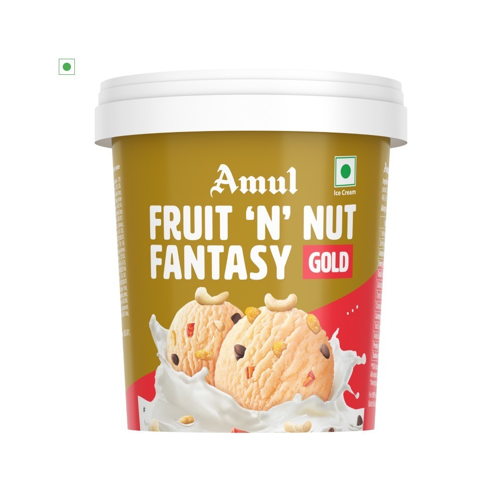 Amul Gold Fruit 'N' Nut Fantasy Gold Ice Cream Cup