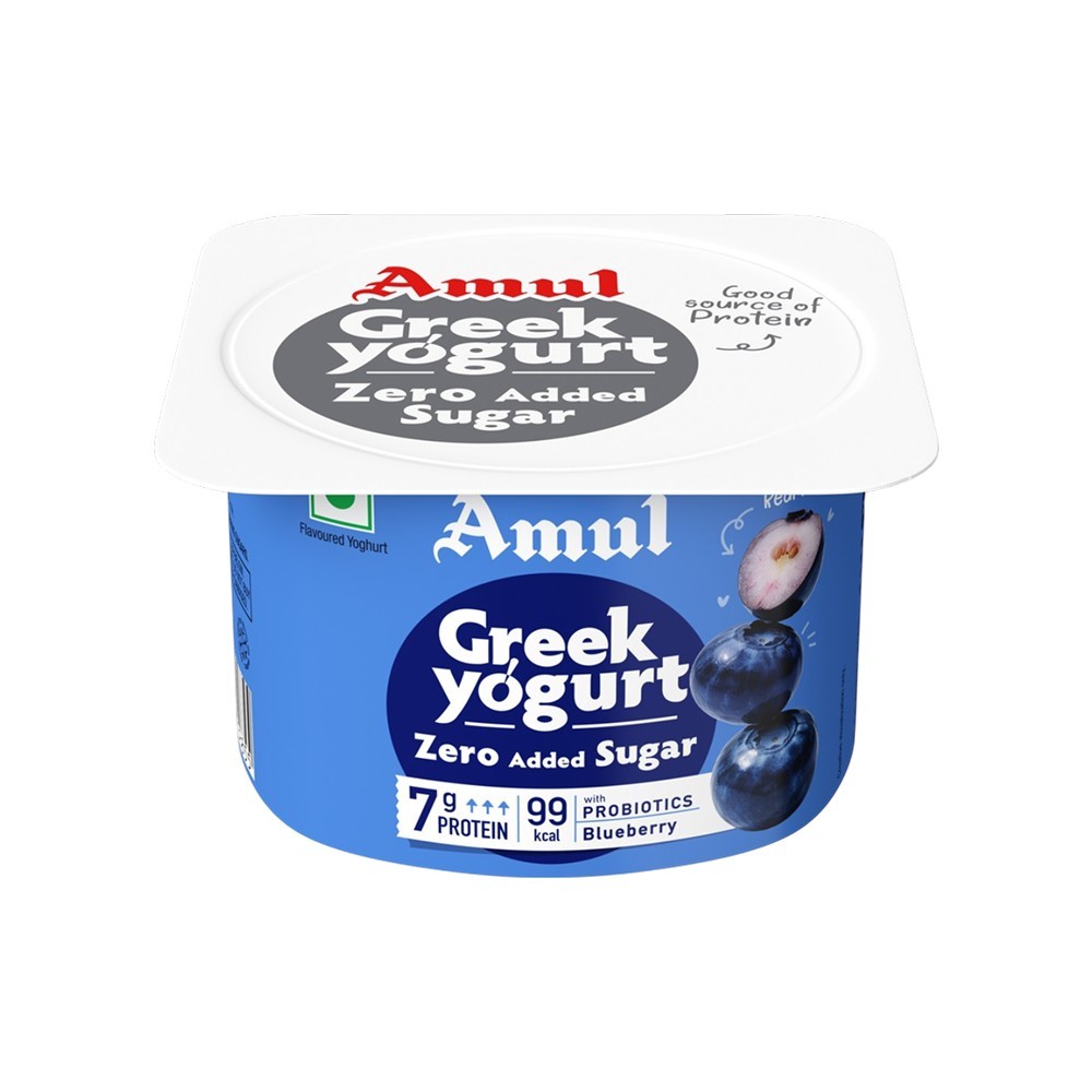 Amul Greek Yogurt (Blueberry)