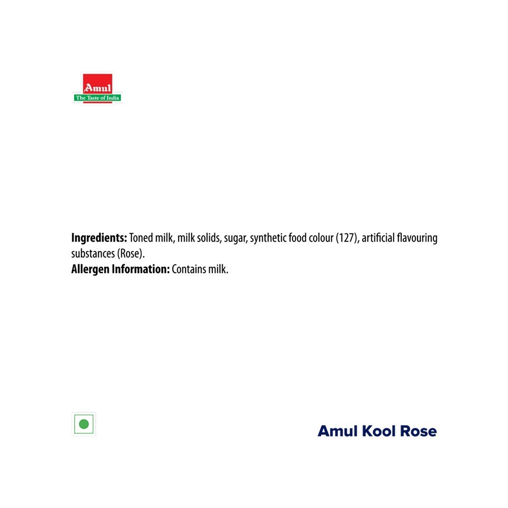 Amul Kool Rose Flavoured Milk