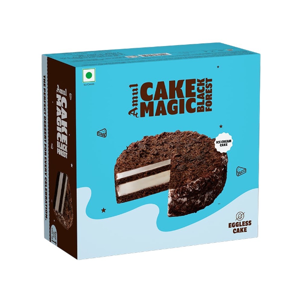 Amul Magic Black Forest Ice Cream Cake