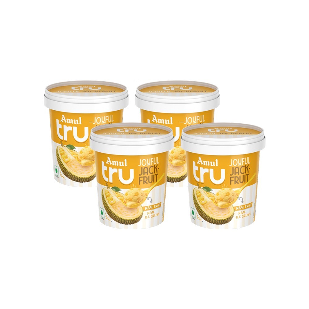 Amul Tru Joyful Jackfruit Ice Cream Cup