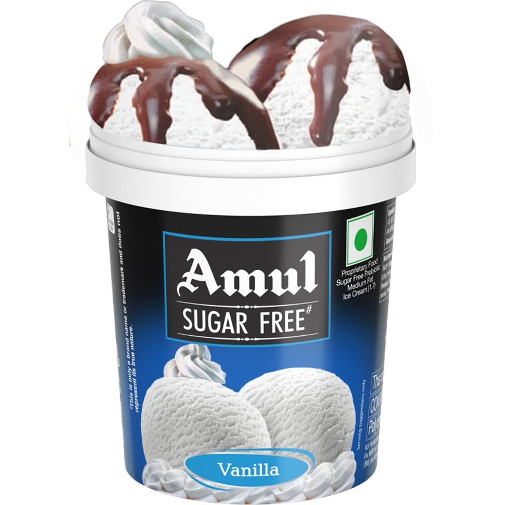 Amul Vanilla Ice Cream Cup (No Added Sugar)