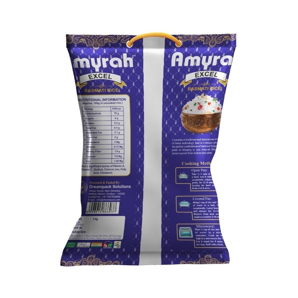 Amyrah Excel Traditional Basmati Rice (Extra Long Grain)