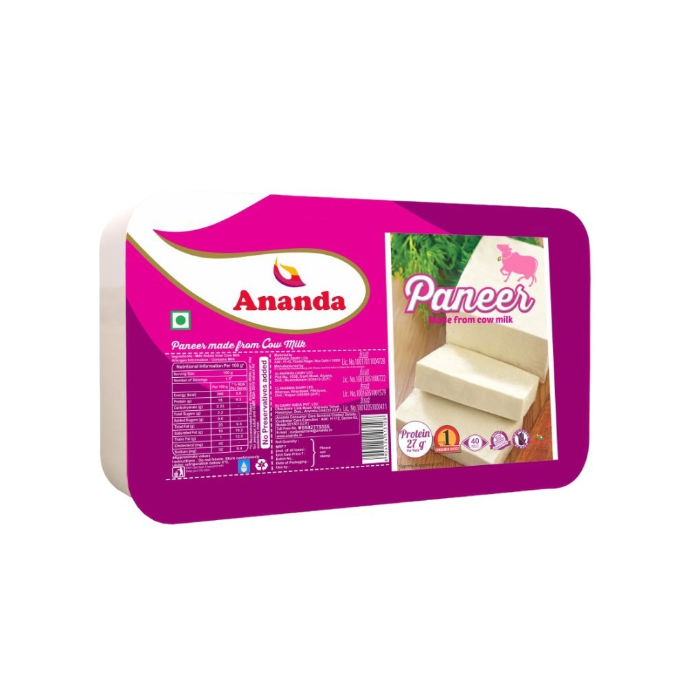 Ananda Cow Paneer