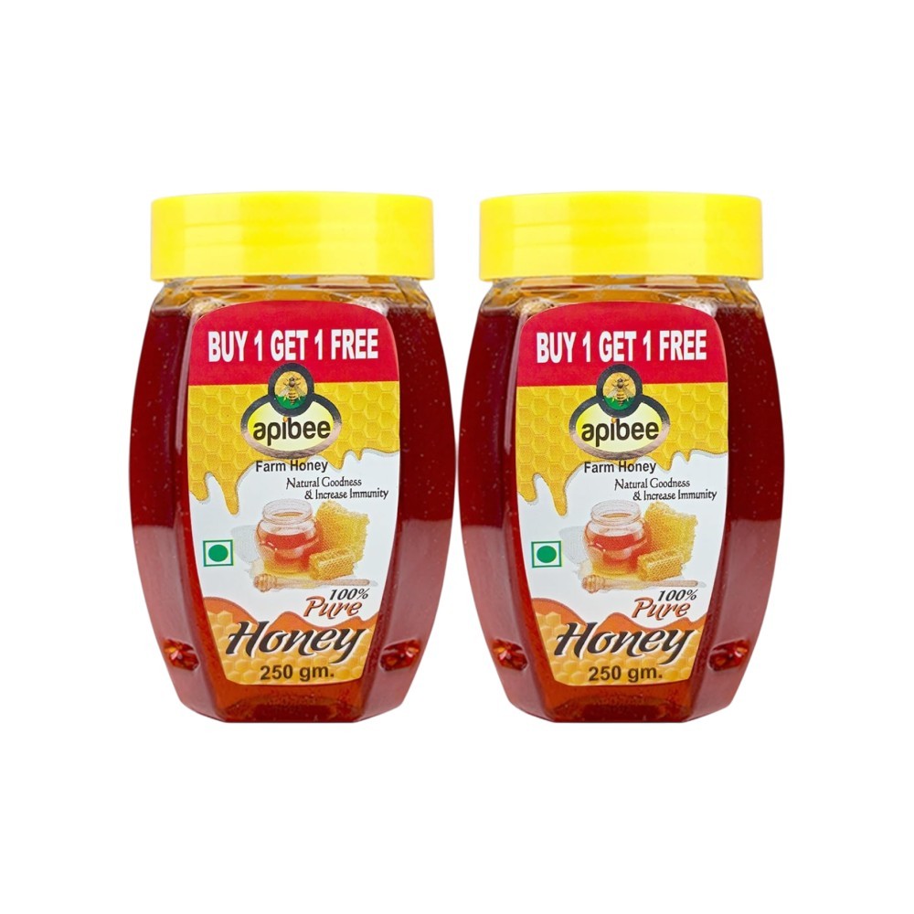 Apibee Natural Farm Honey (Buy 1 Get 1 Free)